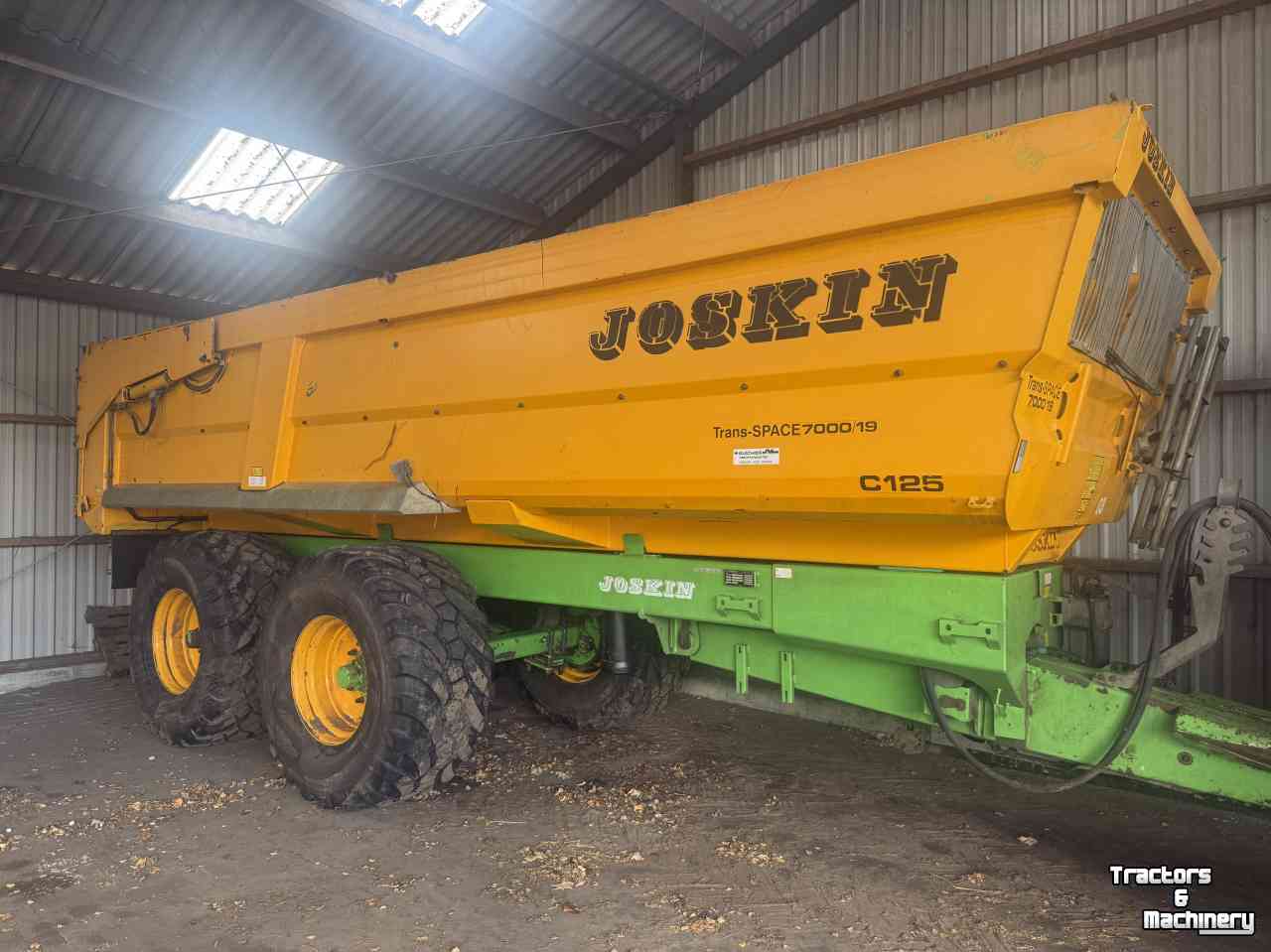 Kipper / Kiepwagen / Landbouwkipper Joskin 7000/19BC125