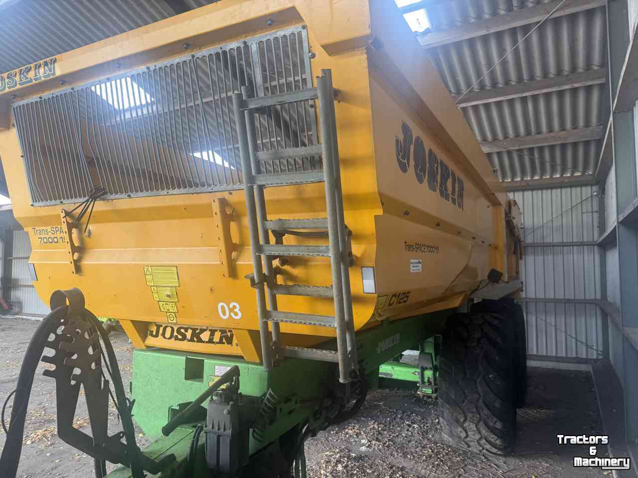 Kipper / Kiepwagen / Landbouwkipper Joskin 7000/19BC125