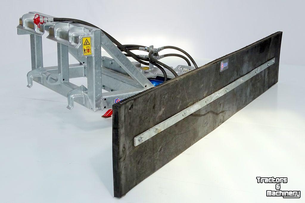 Rubberschuif Qmac 180 HYDR SCHUIN SCHAFFER BORD