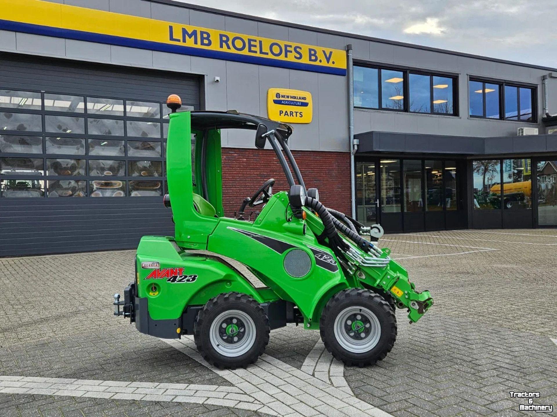 Shovel / Wiellader / Kniklader Avant 423 mini-shovel