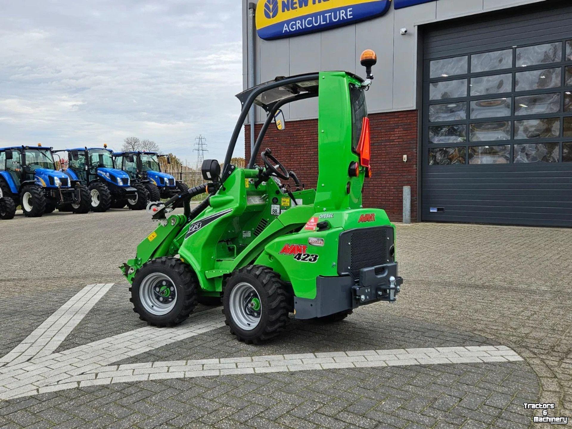 Shovel / Wiellader / Kniklader Avant 423 mini-shovel