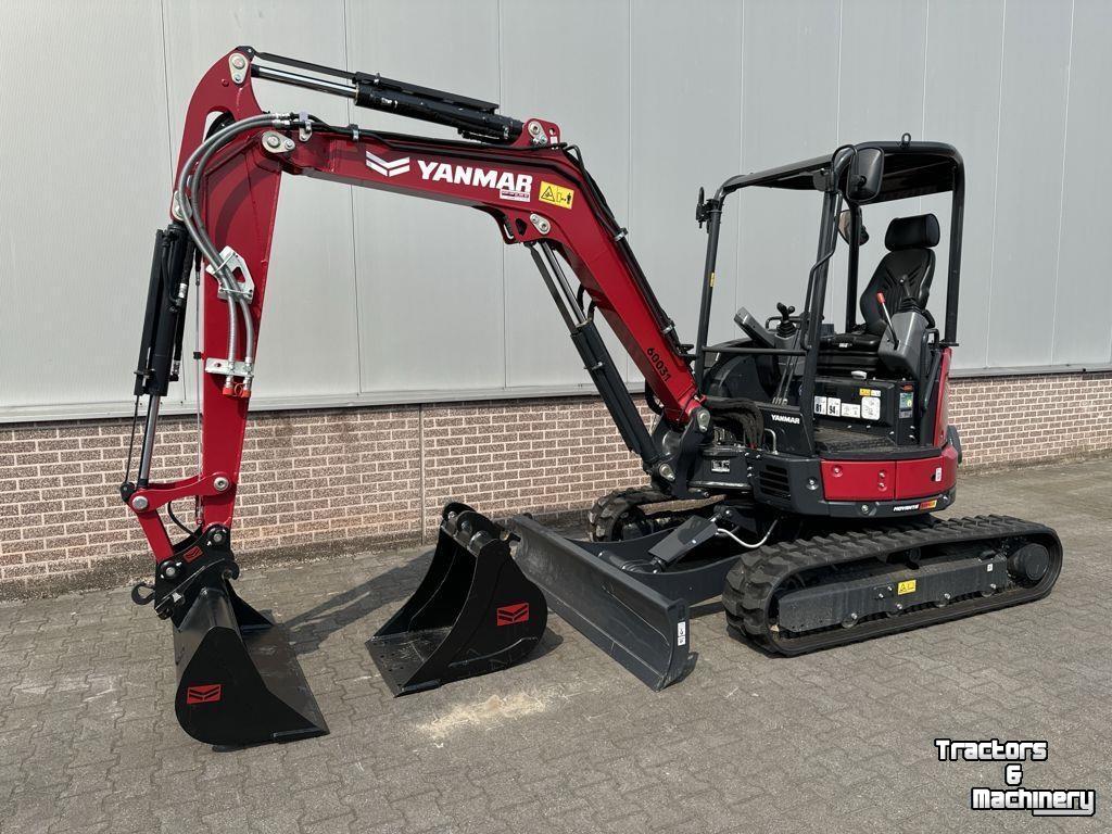 Mini-graver / Mini-graafmachine Yanmar VIO38-6