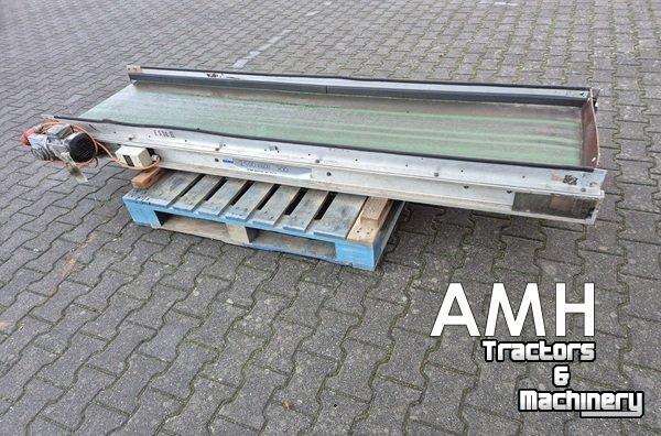 Transportband  2500X600 TRANSPORTBAND VLAKKE BAND FLAT BELT CONVEYOR BELT FLACHBAND FÖRDERBAND