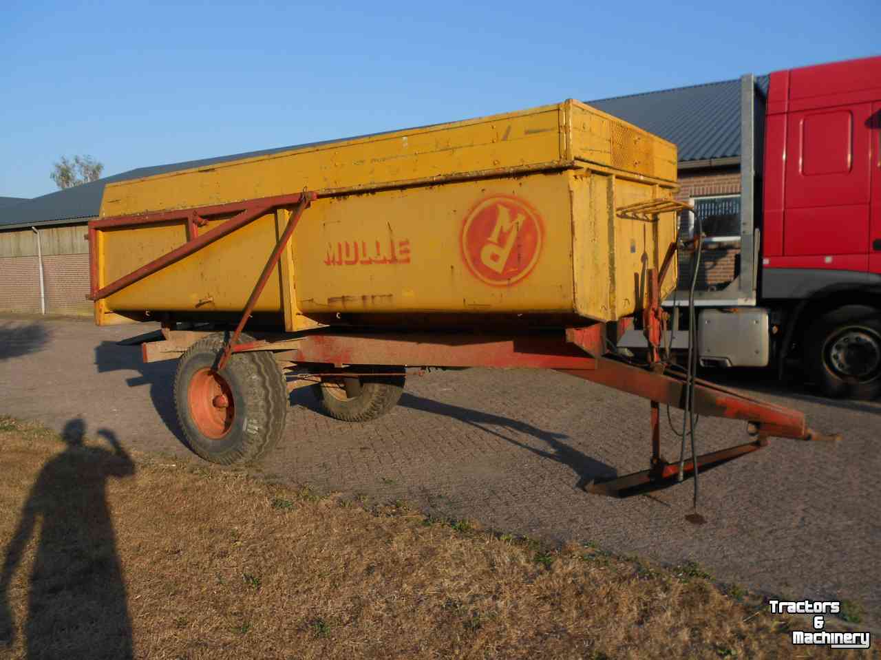 Kipper / Kiepwagen / Landbouwkipper Mullie e 7