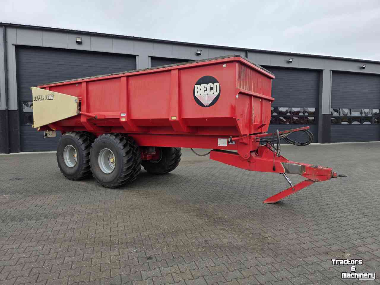 Kipper / Kiepwagen / Landbouwkipper Beco Beco Super 1400 kipper
