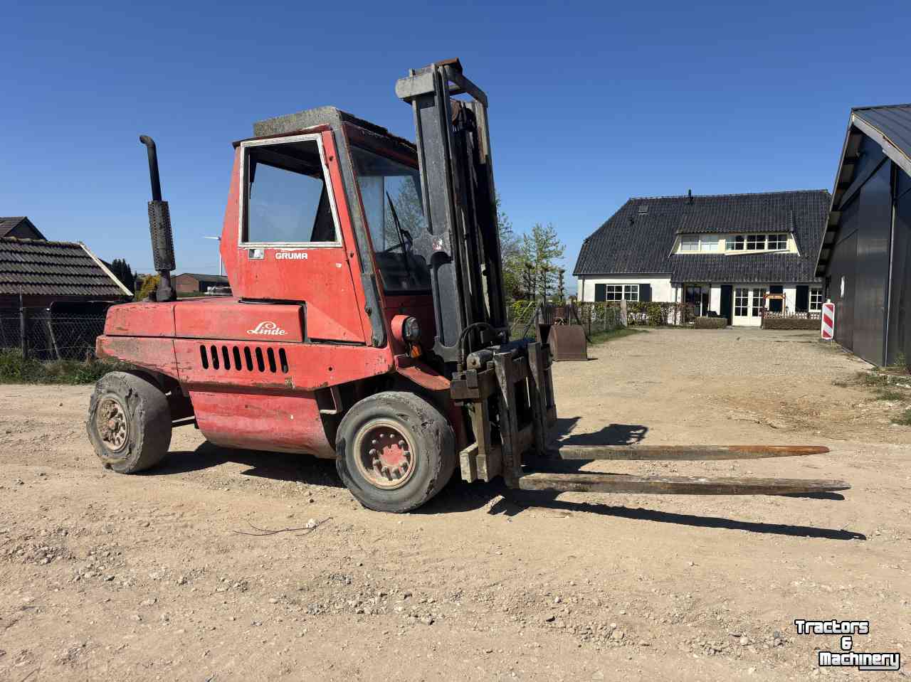 Heftruck  Linde h70 diesel heftruck