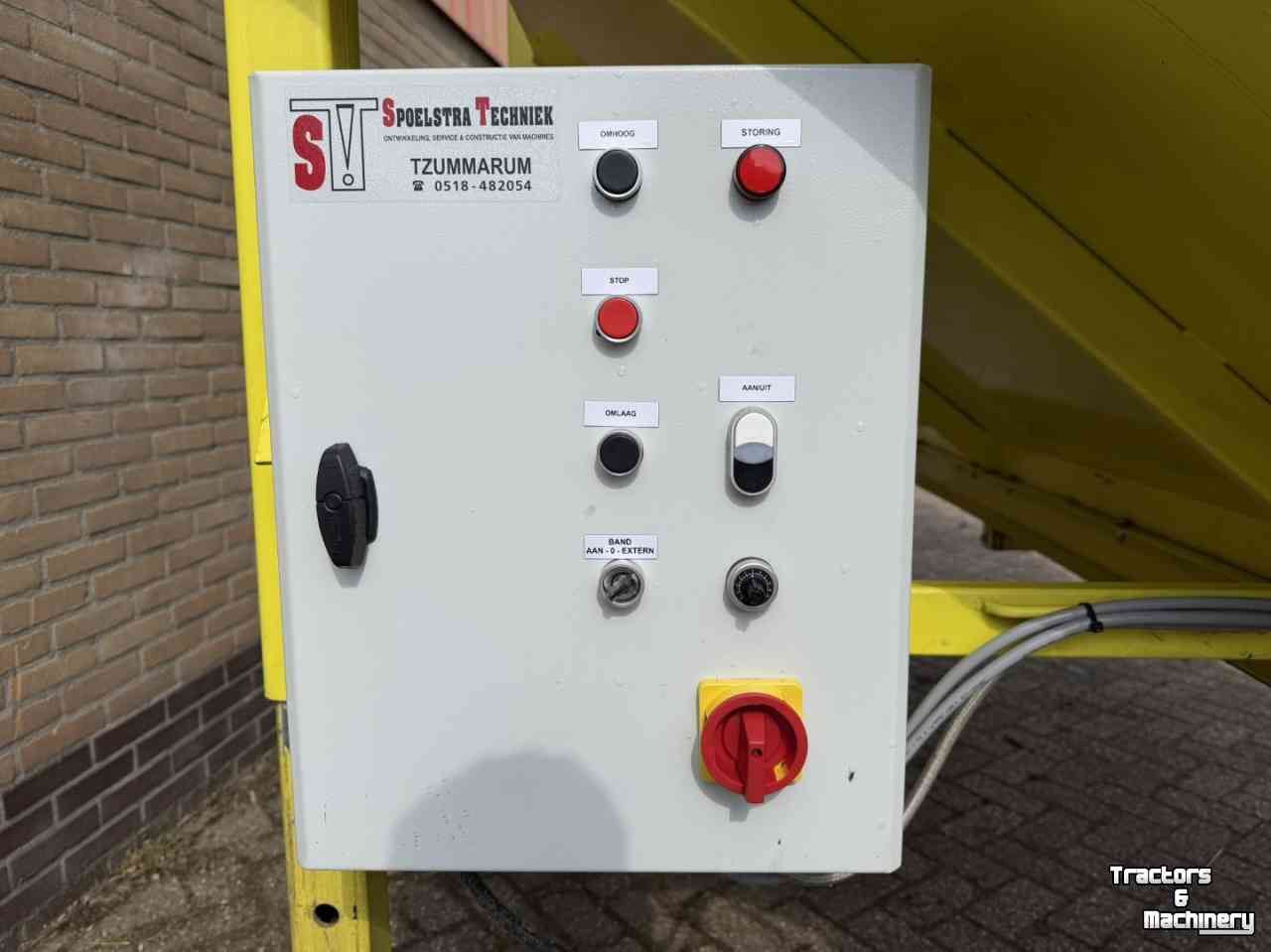 Opslagbunker  Spoelstra Techniek, bunker, kantelaar