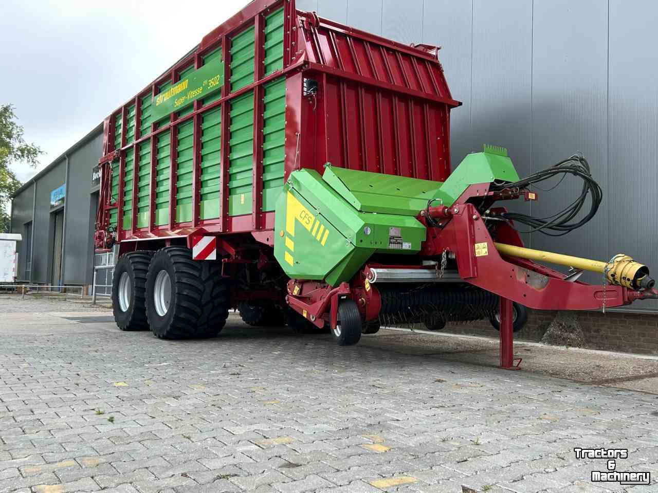 Opraapwagen Strautmann Super Vitesse CFS 3502  ( Verkocht )