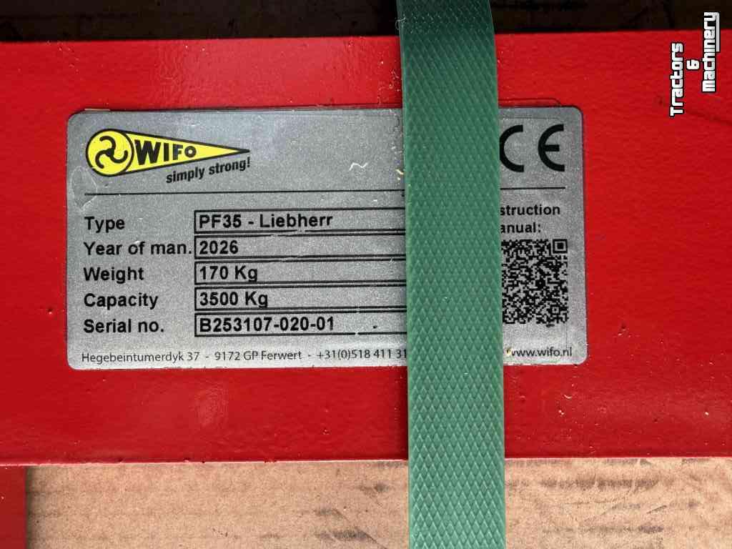 Palletvorken Kramer PF35