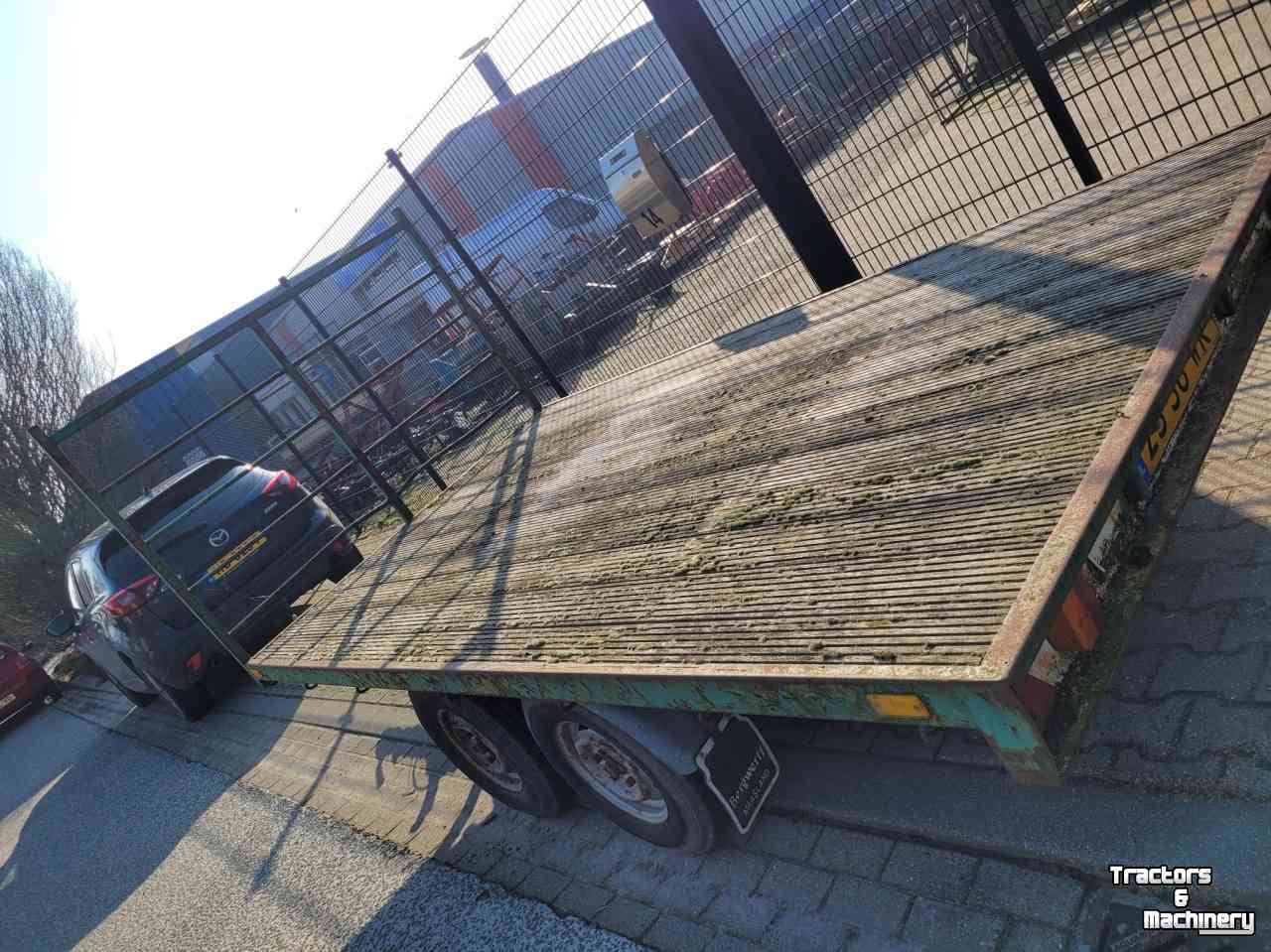 Overige landbouwtransportmachines en toebehoren Solide Tandemas  aanhanger 2000 LB