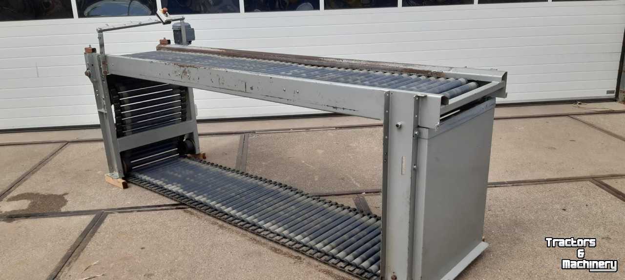 Lees-tafel / Lees-unit Grisnich Rollenleestafel roller inspection belt rollenverlesetisch