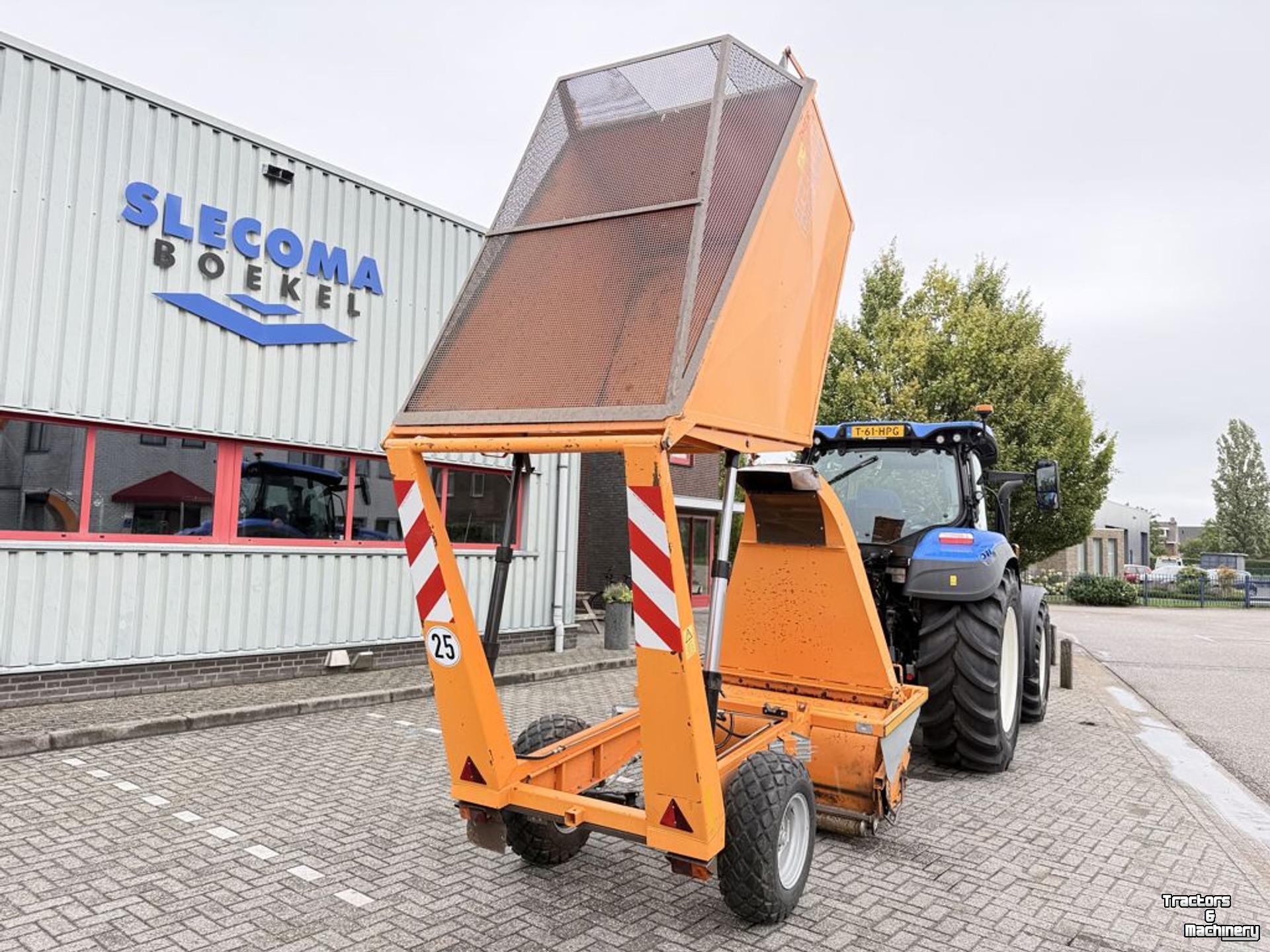 Zitmaaier Greenline Combi-Trailer Klepelmaaier