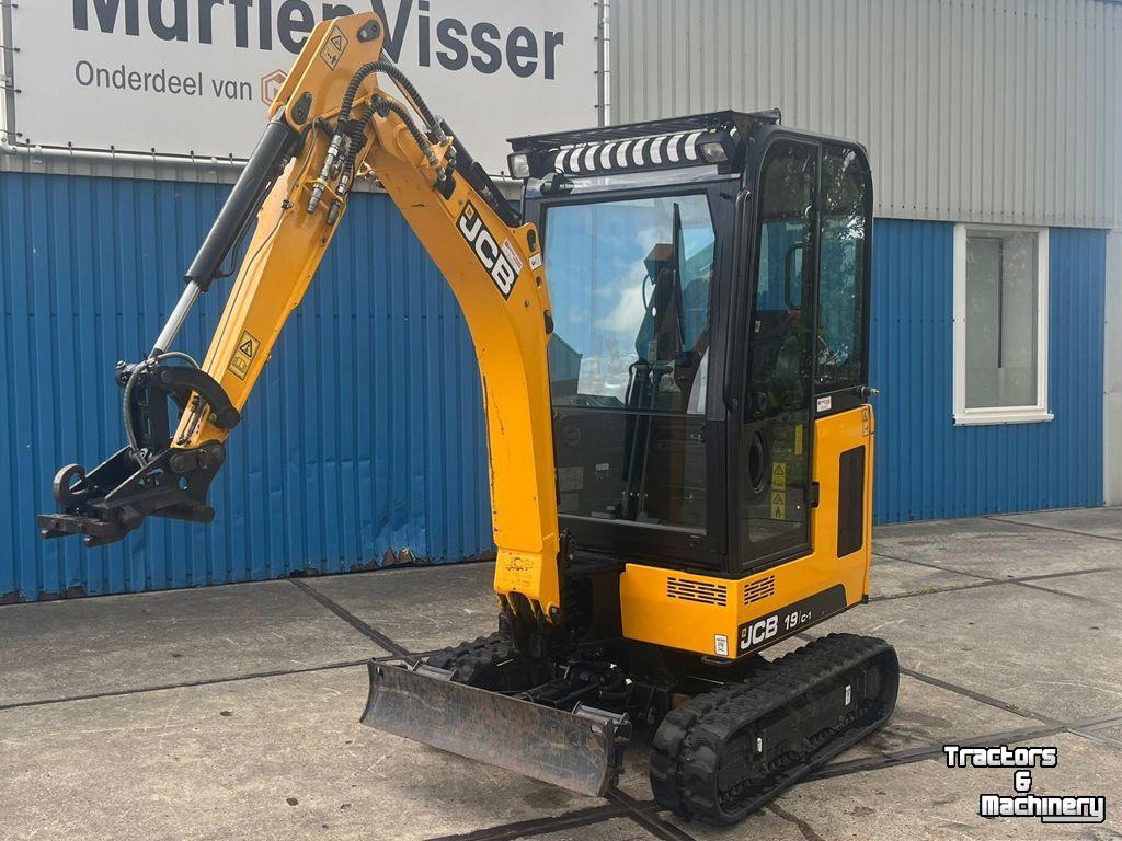 Rupskraan / Graafmachine op rupsen JCB 19C-1 PP MINIKRAAN