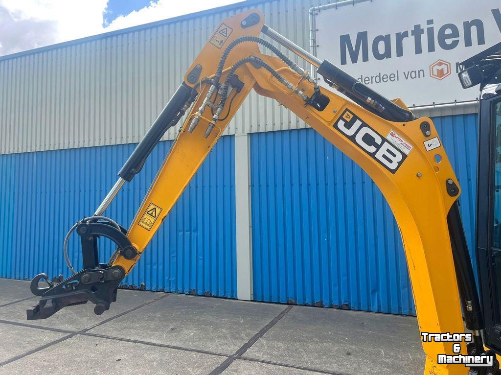 Rupskraan / Graafmachine op rupsen JCB 19C-1 PP MINIKRAAN