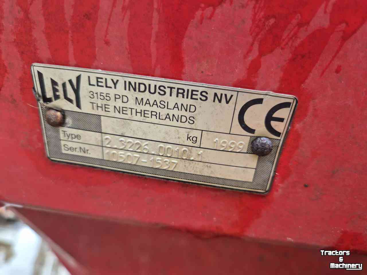 Kunstmeststrooier Lely Centerliner SE kunstmeststrooier