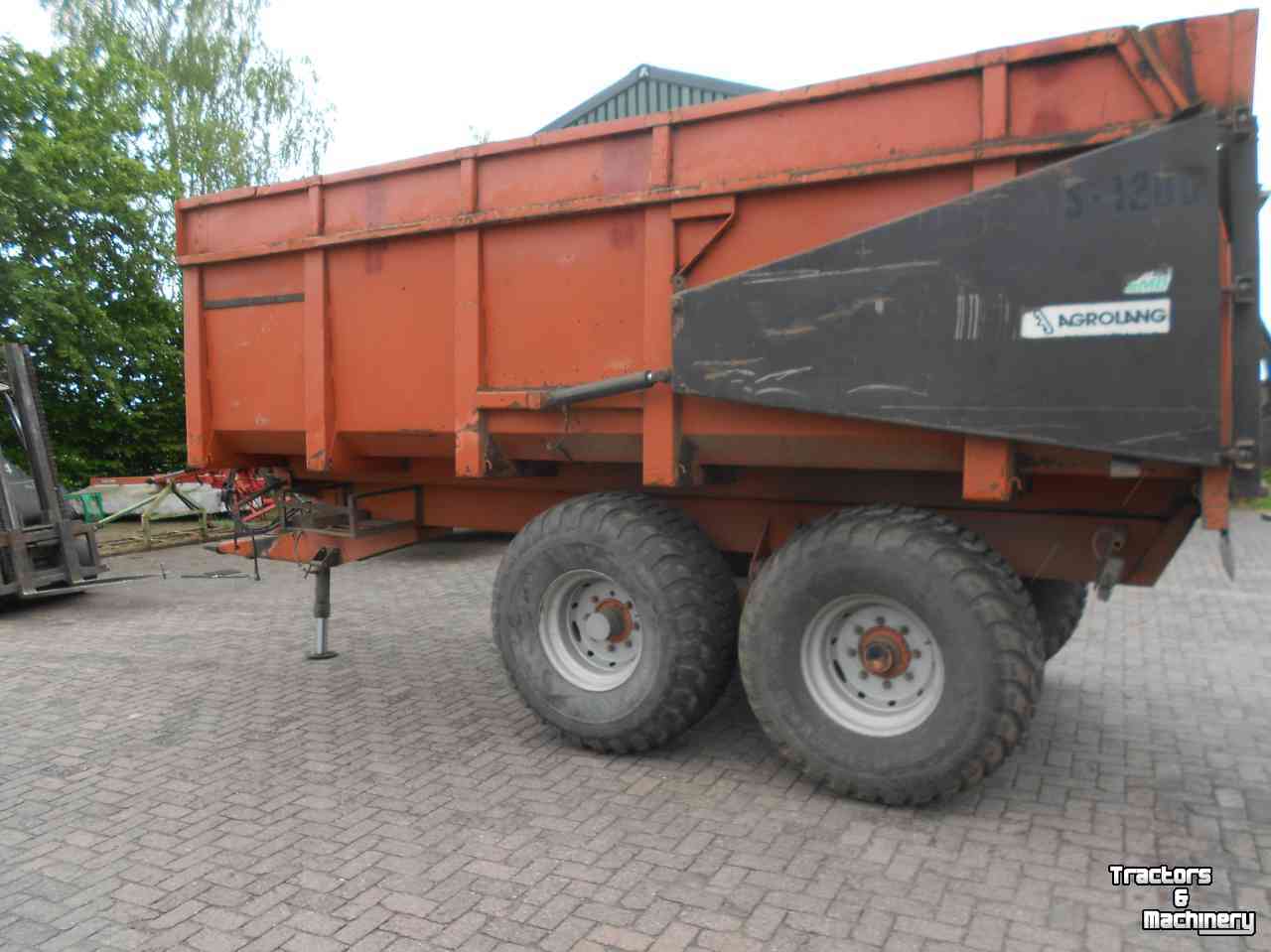 Kipper / Kiepwagen / Landbouwkipper Agrolang 12 tonner