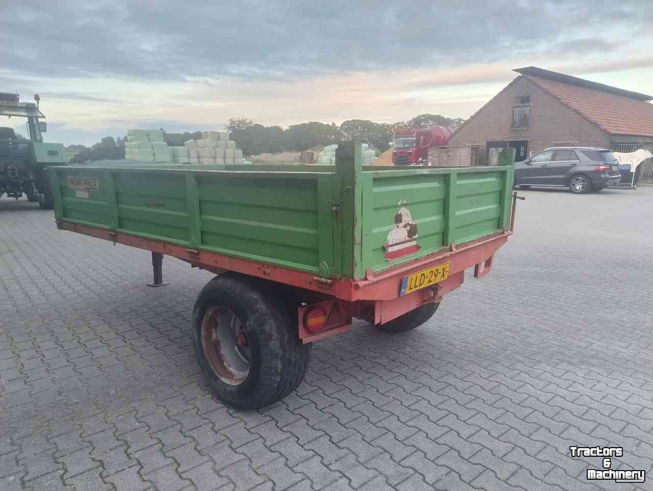 Kipper / Kiepwagen / Landbouwkipper Agromet 4.5 tons