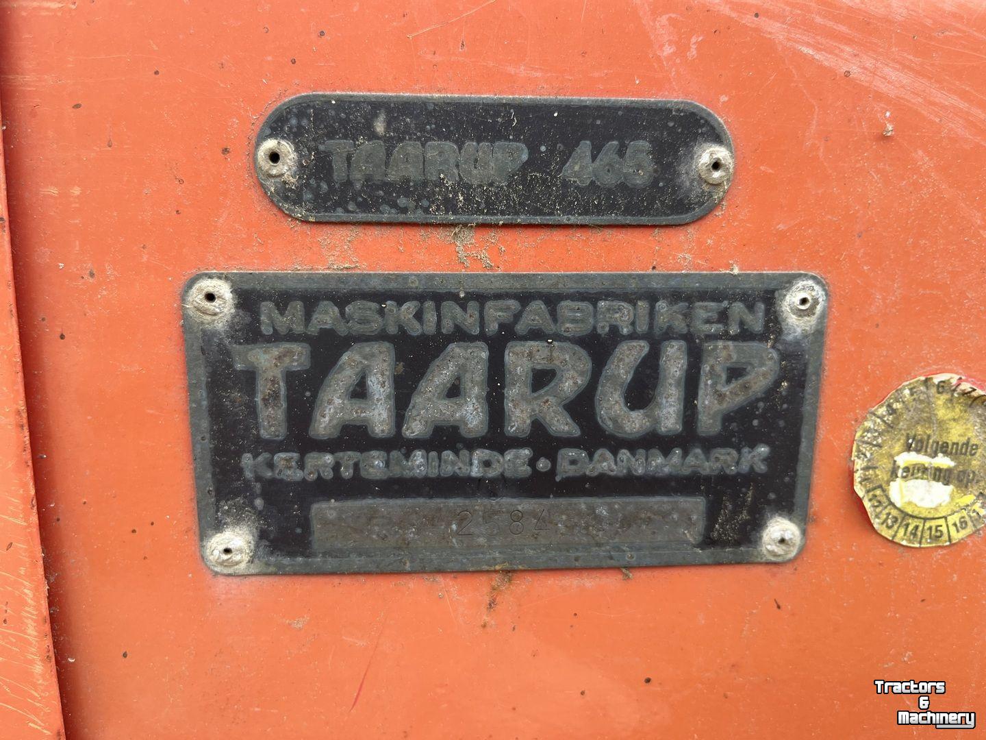 Opraapwagen Taarup 465
