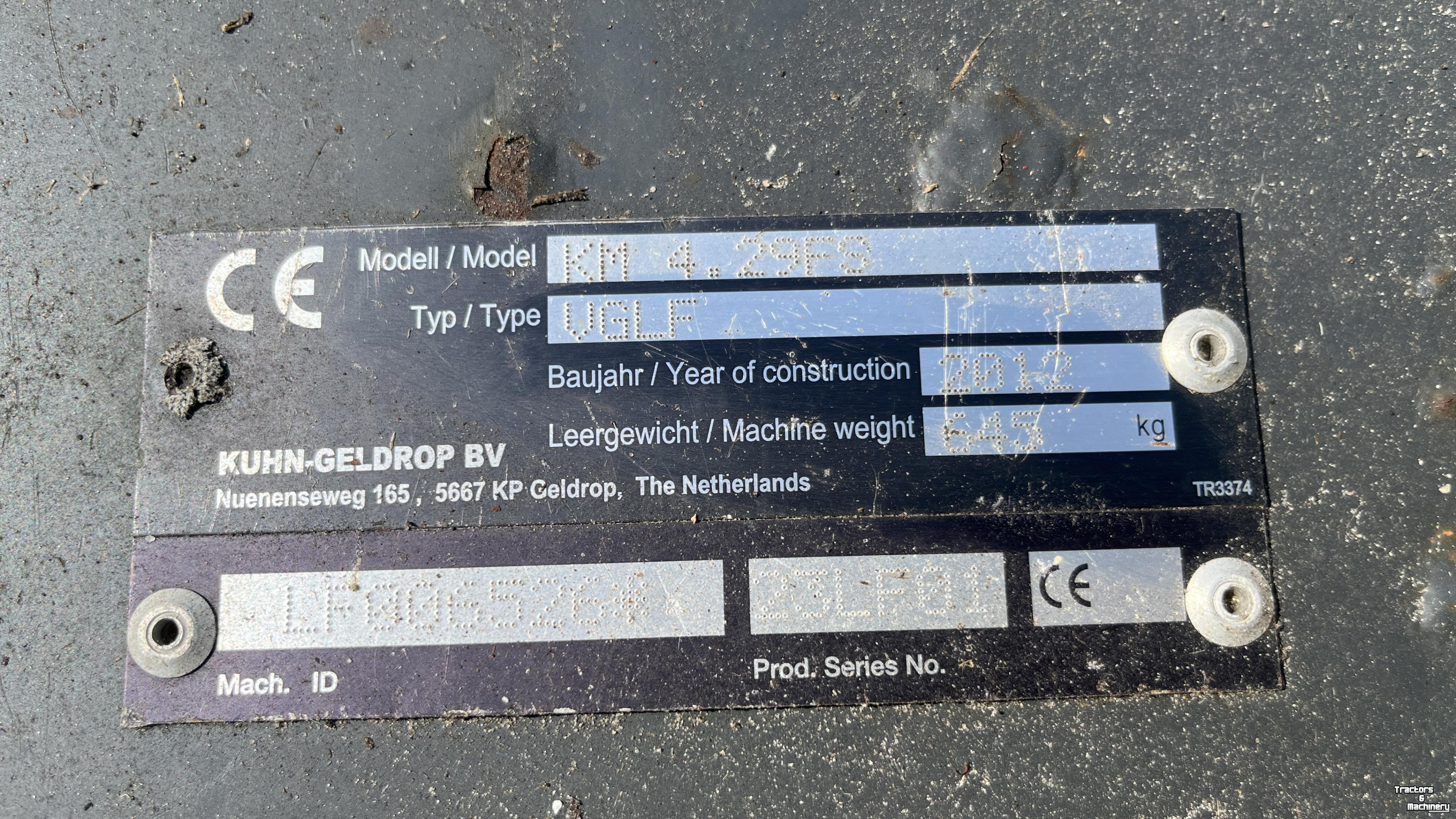 Maaier Deutz-Fahr Deutz Fahr km 4,29 FS