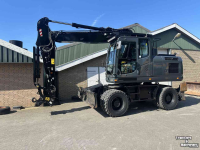 Bandenkraan / Graafmachine op wielen Komatsu PW180-10 met LMB  Lastmomentbeveiliging