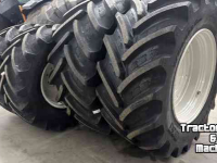 Wielen, Banden, Velgen & Afstandsringen BKT 710/60 R38 + 600/60 R28 op velg