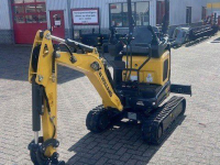 Mini-graver / Mini-graafmachine New Holland E12D minikraan incl 3 bakken