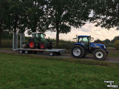 Dieplader / Aanhanger Heuvelmans Dieplader