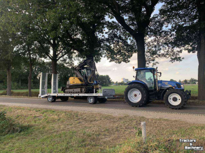 Dieplader / Aanhanger Heuvelmans Dieplader