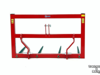 Balenprikker / Stroprikker / Balenspies Qmac 4 tands Balenvork EURO DRIEPUNT