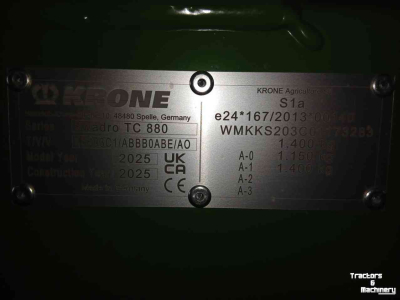 Rugger / Hark / Zwadhark Krone Swadro TC 880 NIEUW