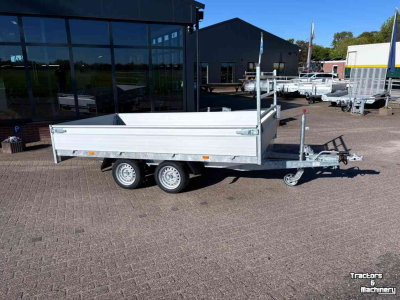 Auto-aanhangwagen t/m 3500 Kg Hapert Plateauwagen Azure H2 2700 KG Torsievering