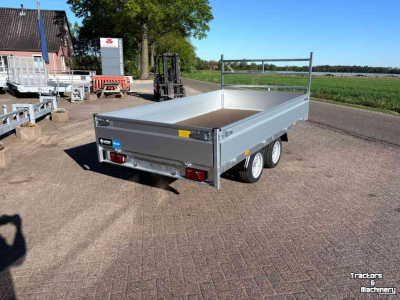 Auto-aanhangwagen t/m 3500 Kg Hapert Plateauwagen Azure H2 2700 KG Torsievering