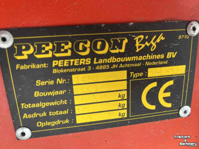 Voermengwagen Peecon VML-120 voermengwagen, laadklep, voermachines