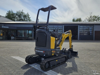 Mini-graver / Mini-graafmachine New Holland E12D Rops