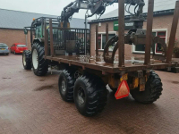 Bomenuitrijwagen Valtra 6550 + MOHEDA UITRIJWAGEN