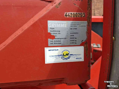 Aardappelrooier Grimme GZ1700 DLS