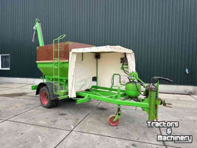 Getrokken overslagwagen  eigenbouw