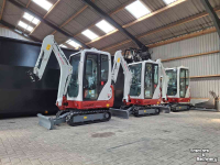 Mini-graver / Mini-graafmachine Takeuchi TB216, minigraver, minikraan, BJ2026, 5 stuks, Nieuw!