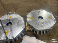 Overige mestmachines en toebehoren Kaweco Mestverdelers 16 24 26 28 32 36 40 en 50 uitlopen