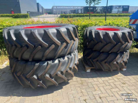 Wielen, Banden, Velgen & Afstandsringen  600/65R38 + 540/65R24 Mitas Nieuw op velg