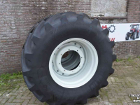 Wielen, Banden, Velgen & Afstandsringen Michelin 600/70r30 mach x bib