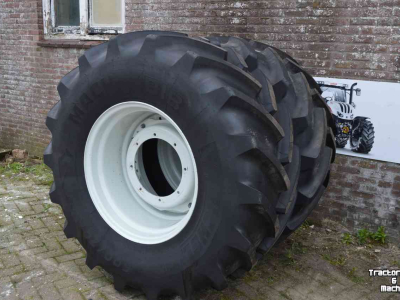 Wielen, Banden, Velgen & Afstandsringen Michelin 600/70r30 mach x bib