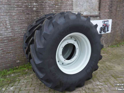 Wielen, Banden, Velgen & Afstandsringen Michelin 600/70r30 mach x bib