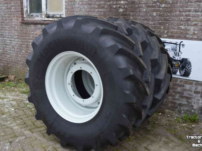 Wielen, Banden, Velgen & Afstandsringen Michelin 600/70r30 mach x bib