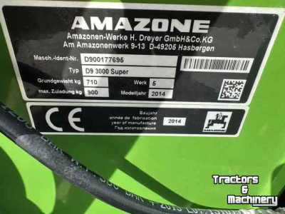 Zaaimachine Amazone amazone d9-3000 super
