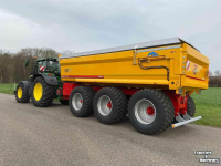 Tractor / Trekker John Deere 6250R Tractor 300 Pk + VGM gronddumper 3 asser (30 ton)