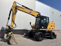 Bandenkraan / Graafmachine op wielen Caterpillar M314-07