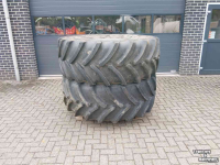 Wielen, Banden, Velgen & Afstandsringen Case-IH Wielen met 650/65 R38 Goodyear banden
