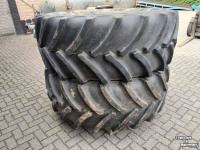 Wielen, Banden, Velgen & Afstandsringen Case-IH Wielen met 650/65 R38 Goodyear banden