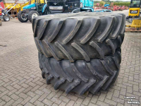 Wielen, Banden, Velgen & Afstandsringen Case-IH Wielen met 650/65 R38 Goodyear banden